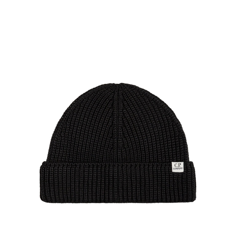 C.P. Company Extrafine Merino Wool Knit Beanie