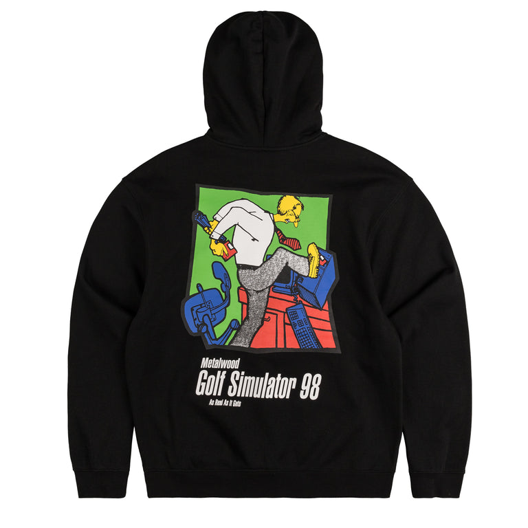 Metalwood Simulator 98 Hooded Sweatshirt - XL / Black