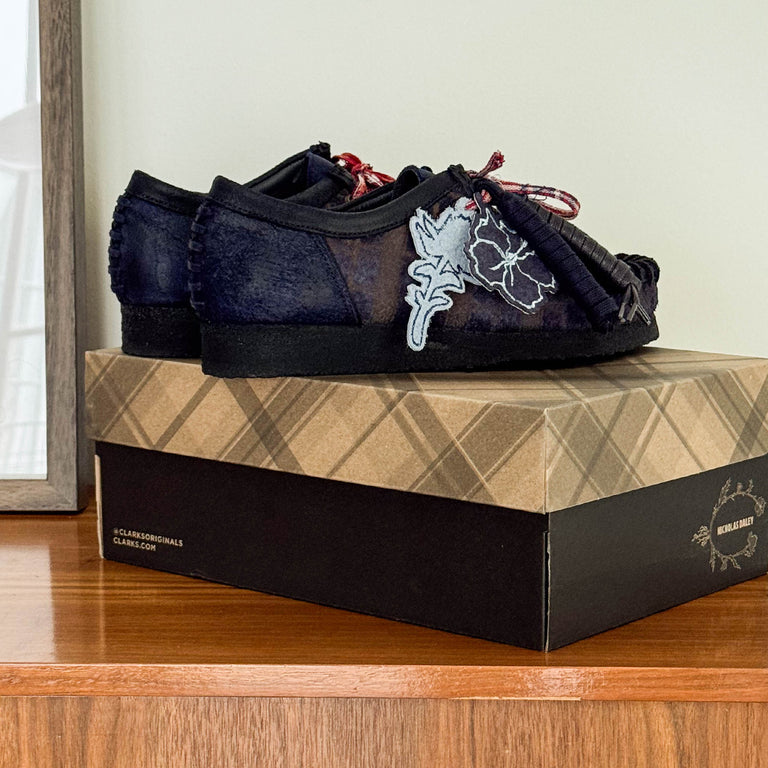 Clarks Originals x Nicholas Daley Wallabee onfeet