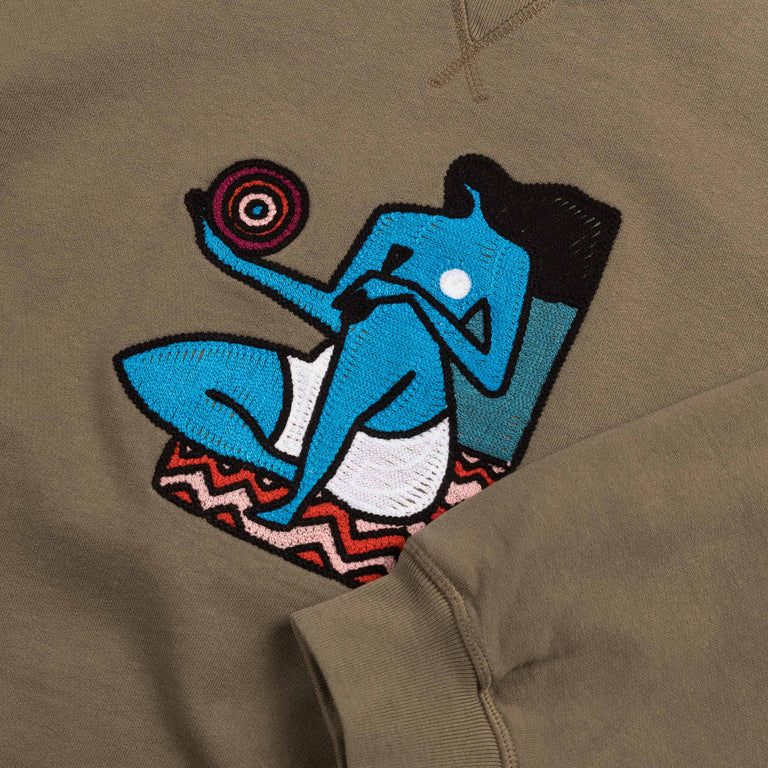 By Parra Future Visions Crew Neck Sweatshirt