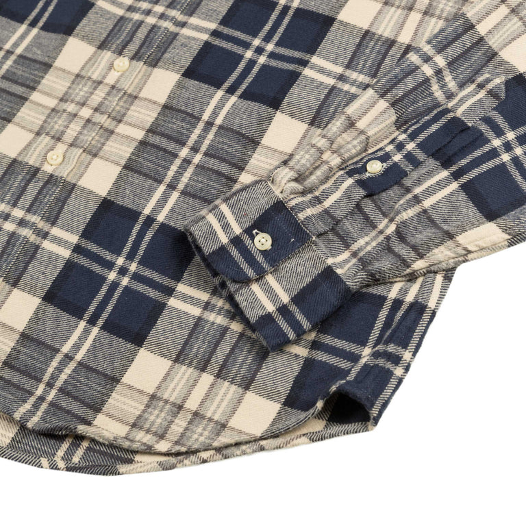 Polo Ralph Lauren Custom Fit Plaid Brushed Flannel Shirt