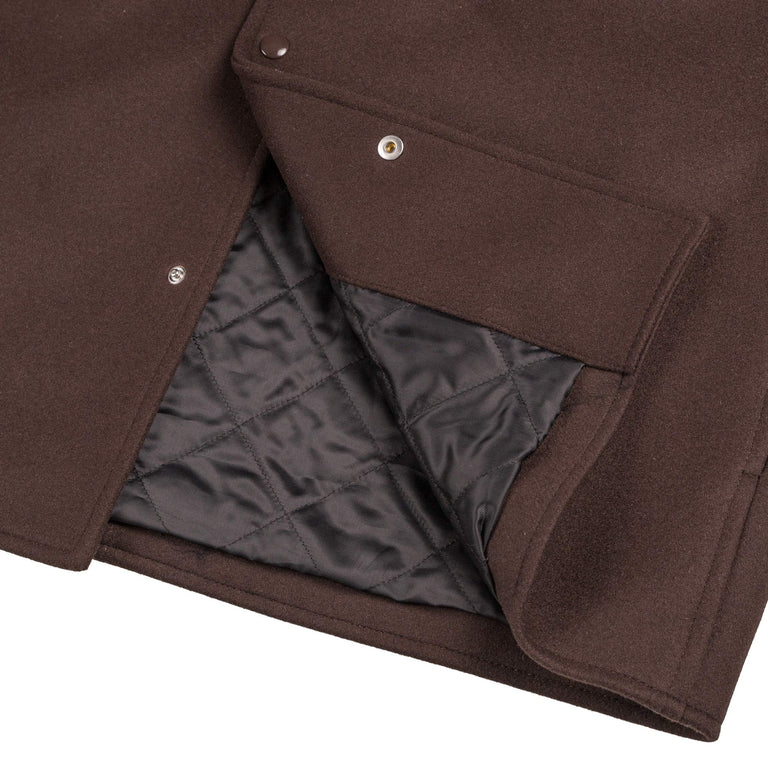 Courreges Embroidered Wool & Silk Overshirt