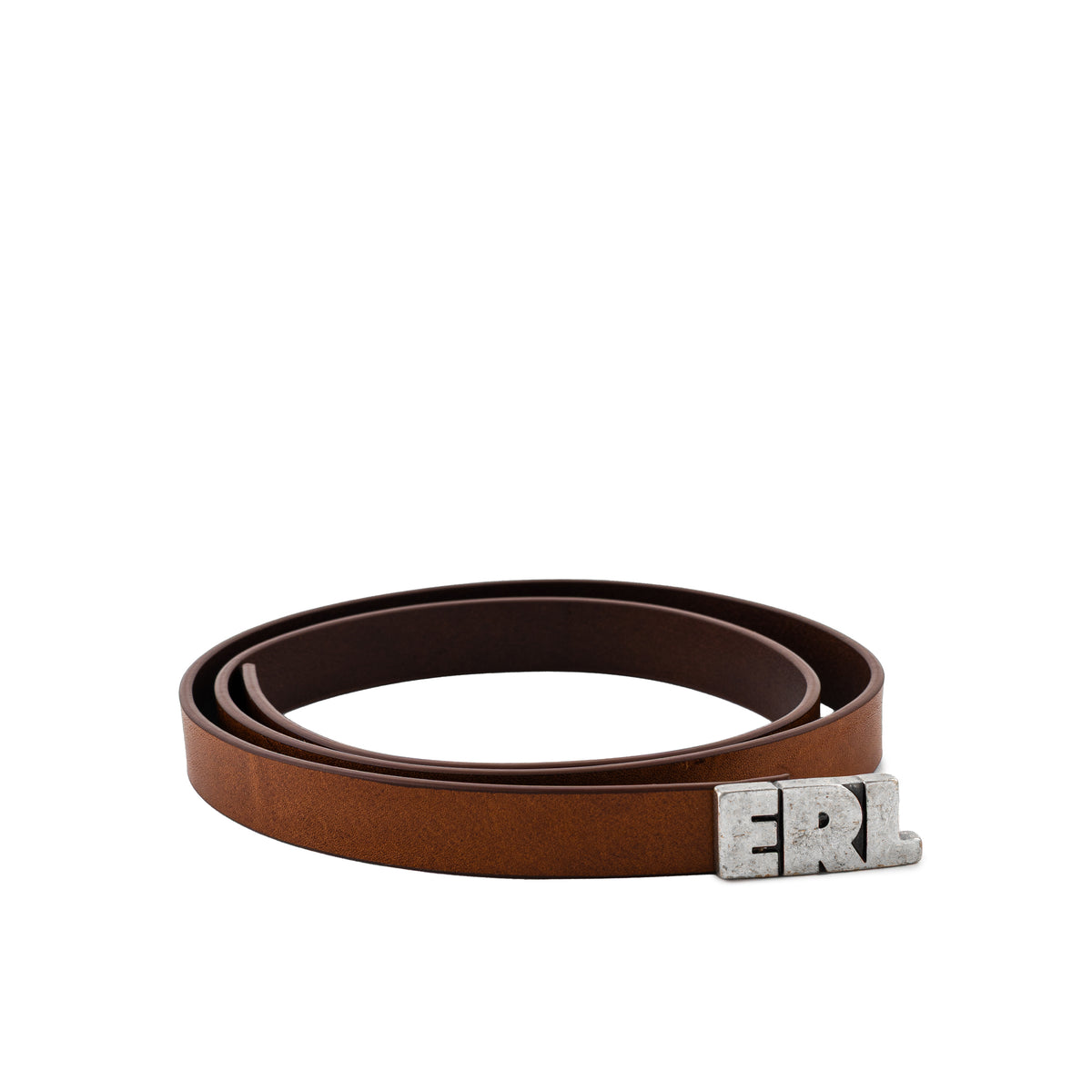 小物 ERL LEATHER BELT ERL Skinny Leather Belt | Accessoires » Buy online now!