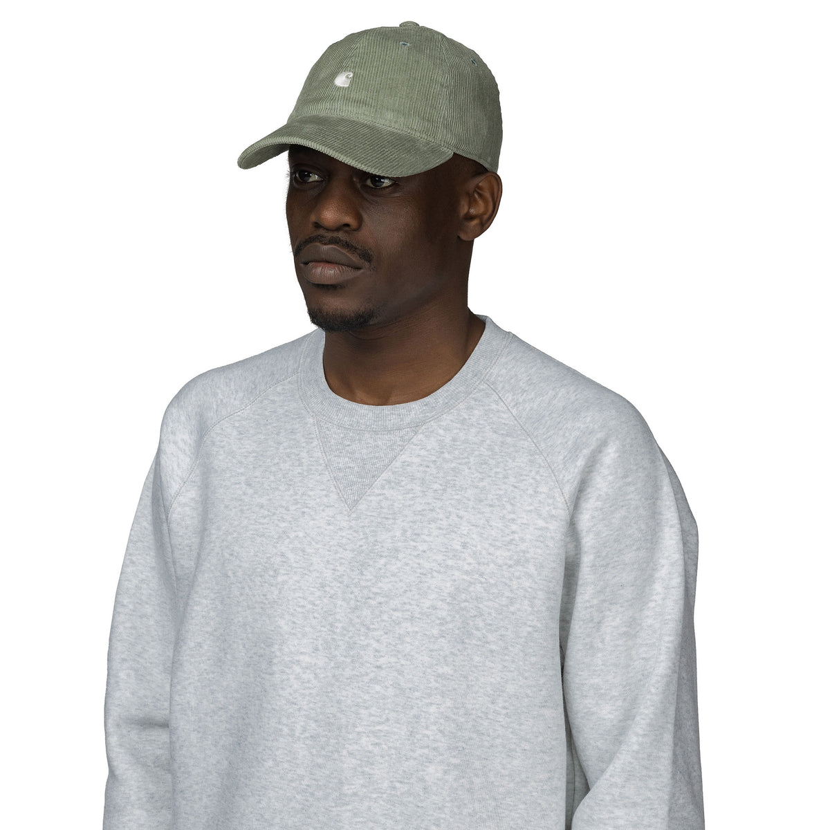Carhartt wip logo sales 6 panel cap