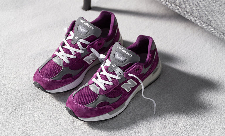 Exklusiv bei Asphaltgold: der New Balance 992 *Purple Grey*