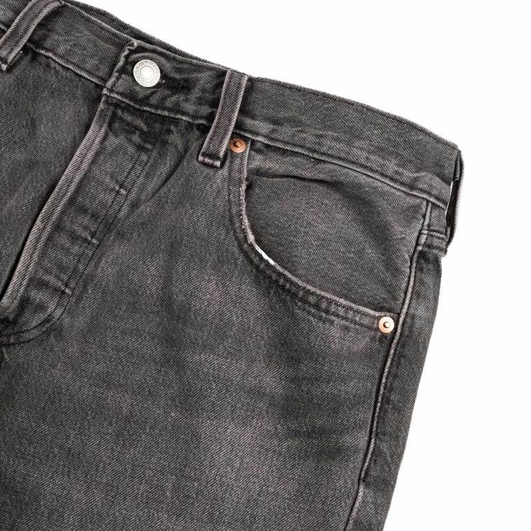 Levi's 501 Original Selvedge Jeans (Black Ash Selvedge)