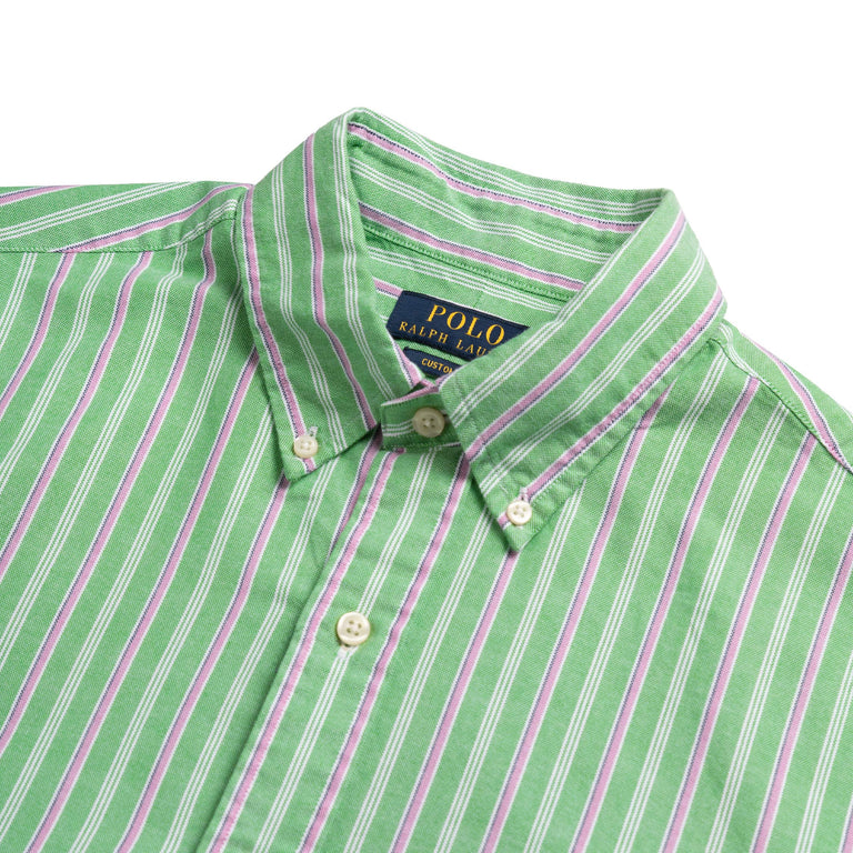 Polo Ralph Lauren Custom Fit Striped Oxford Shirt