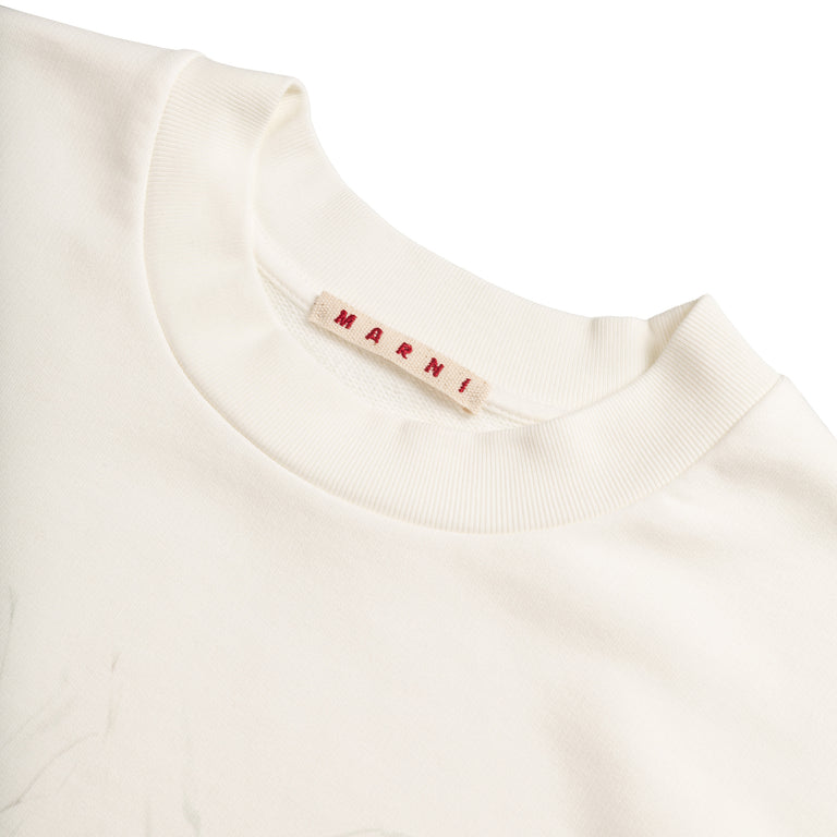 Marni Wrinkled Logo Sweatshirt