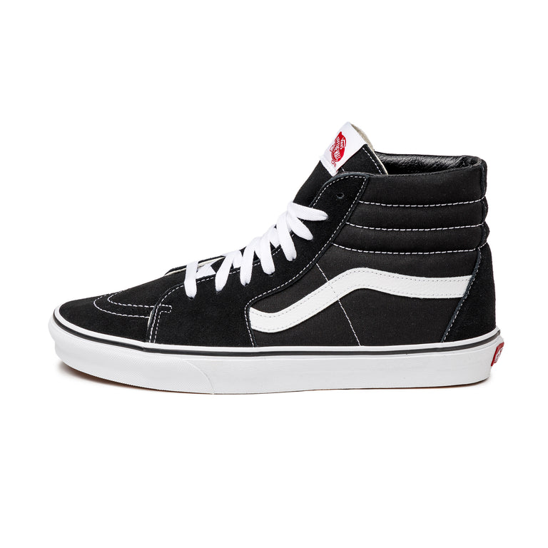 Vans Sk8-Hi - 45 / Black / Black / White
