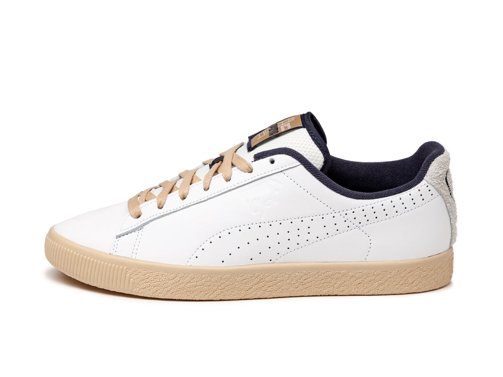 All white puma clyde sales