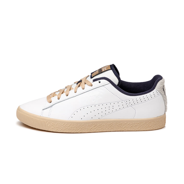 Puma clyde cream hotsell