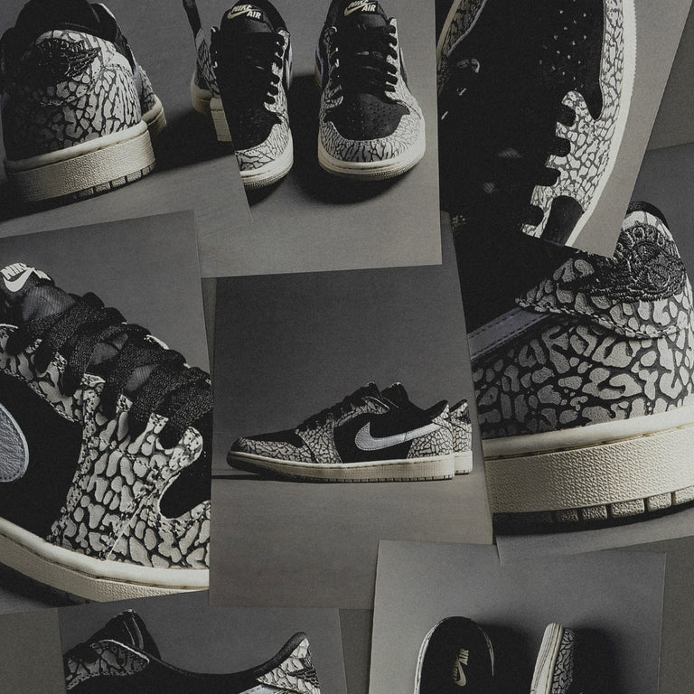 Nike Air Jordan 1 Low OG *Black Cement* onfeet