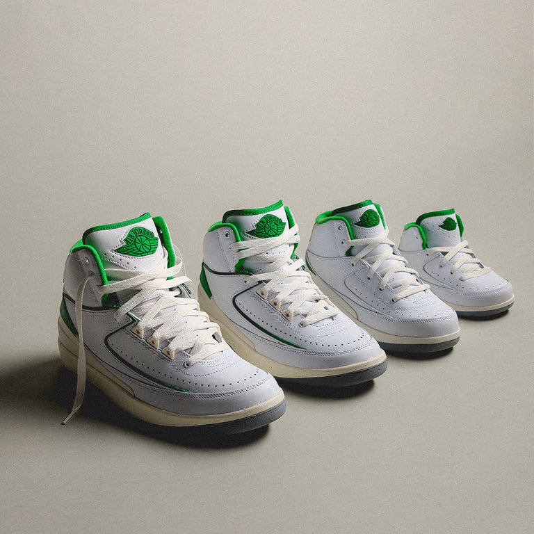 Nike Air Jordan 2 Retro *Lucky Green* onfeet