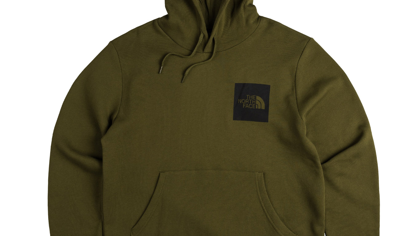 The north face olive green hoodie cheap