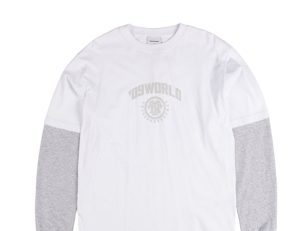 【THISISNEVERTHAT】Monogram L/S Tee White MUSINSA | thisisneverthat® Monogram L/S Tee White