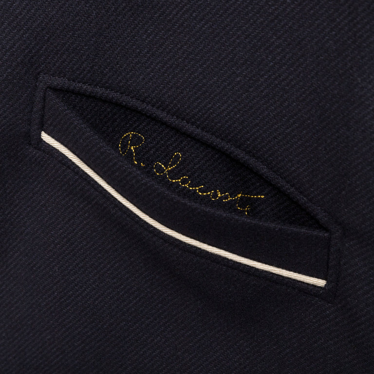 Lacoste Premium Wool Varsity Badge Jacket