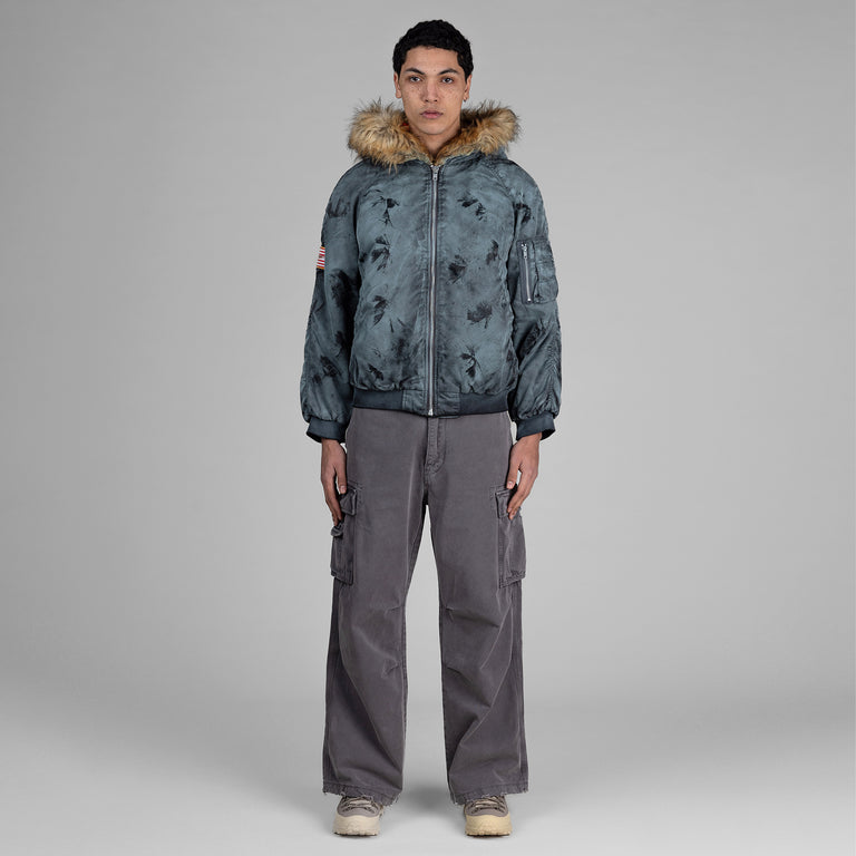 Fucking Awesome Savie Hooded Bomber Jacket