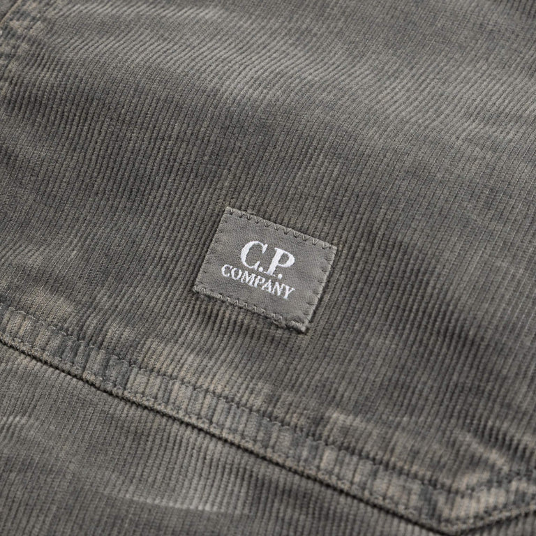 C.P. Company Corduroy Loose Chino Pants - 54 / Gunmetal - 4
