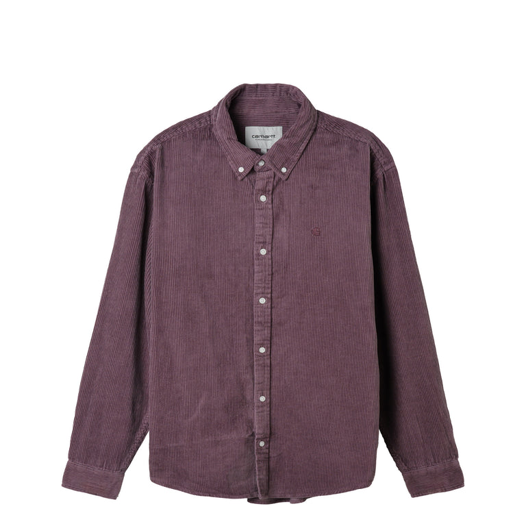 Carhartt WIP L/S Madison Cord Shirt - XXL / Phlox / Phlox
