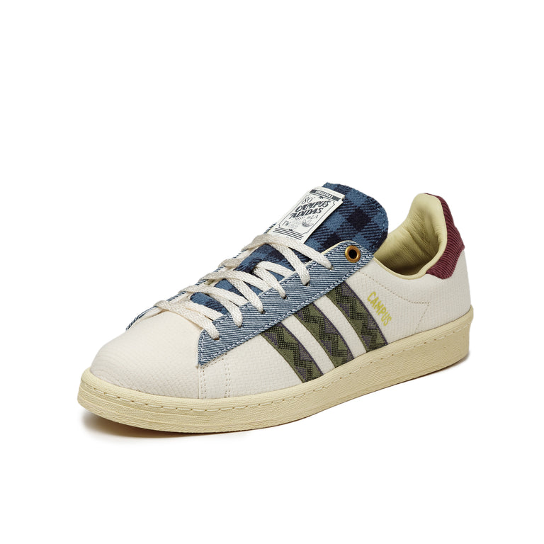 Adidas campus green outlet gold
