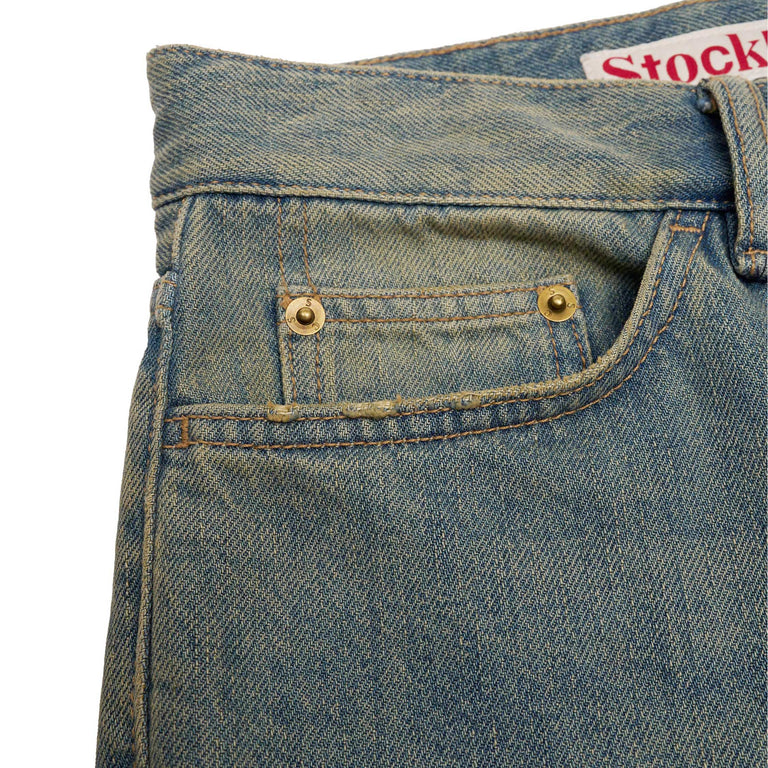 Stockholm Surfboard Club Frank Jeans - 33 / Sand Blue - 3