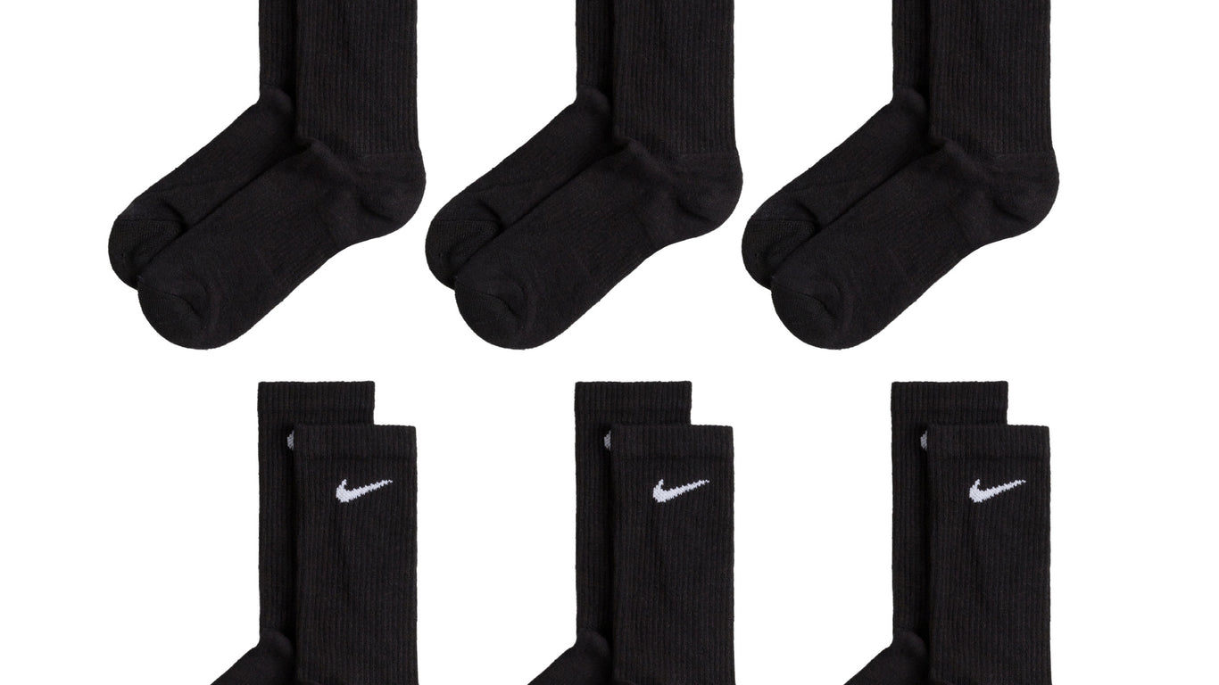 Where can i find black nike crew socks discount