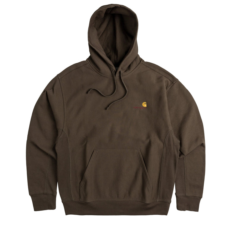 Carhartt american script hoodie dark teal online