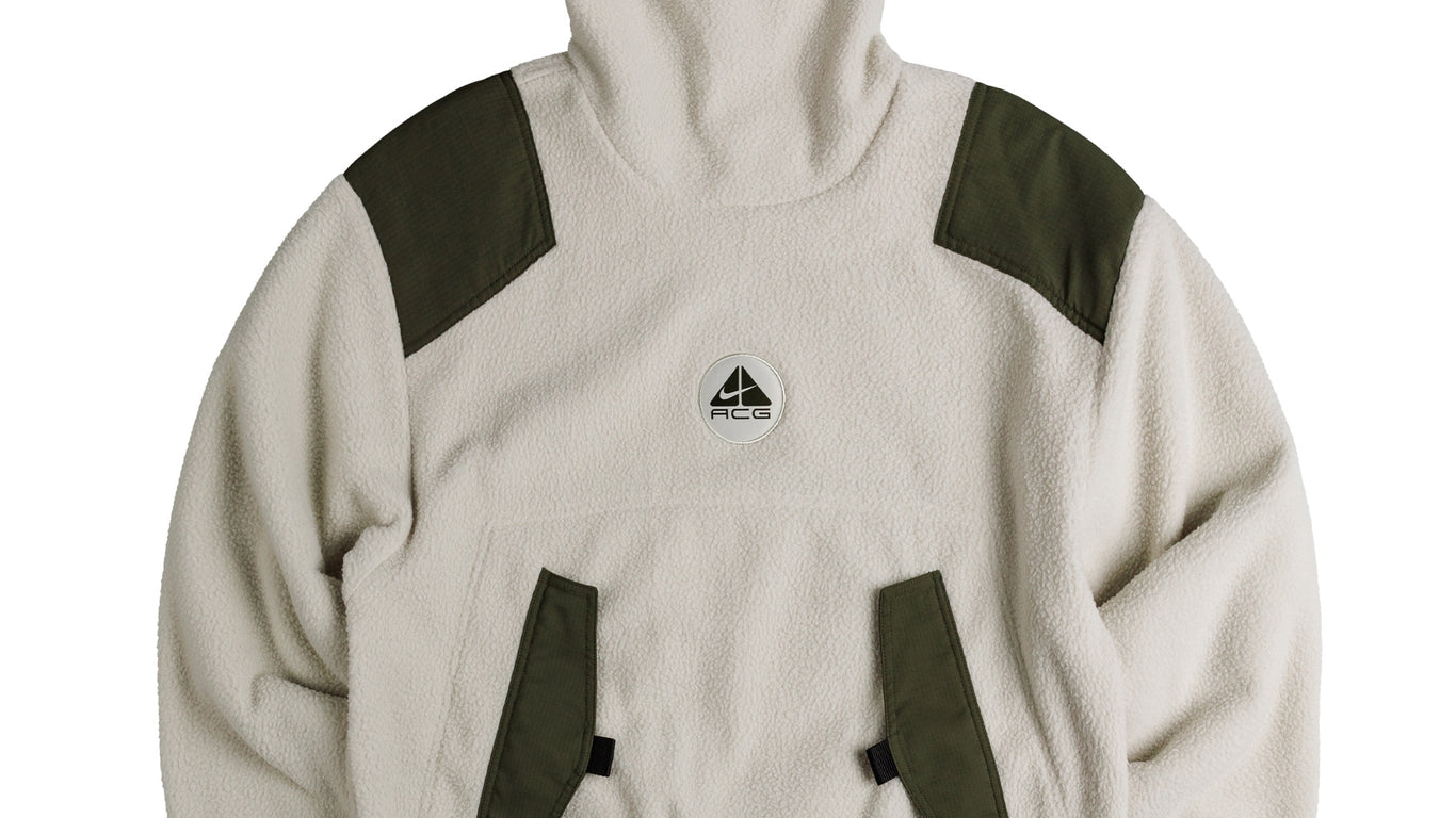 【Nike】 Nike ACG Balaclava Retro Fleece Pullover Light Bone Nike ACG Balaclava Retro Fleece Pullover (Asia Sizing