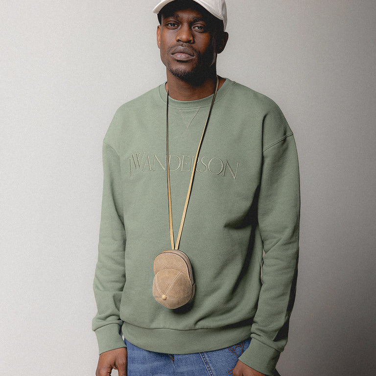 JW Anderson JWA Baseball Cap onfeet