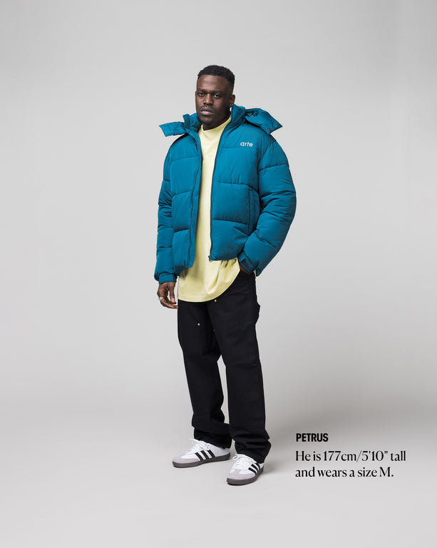 Basic puffer jacket online