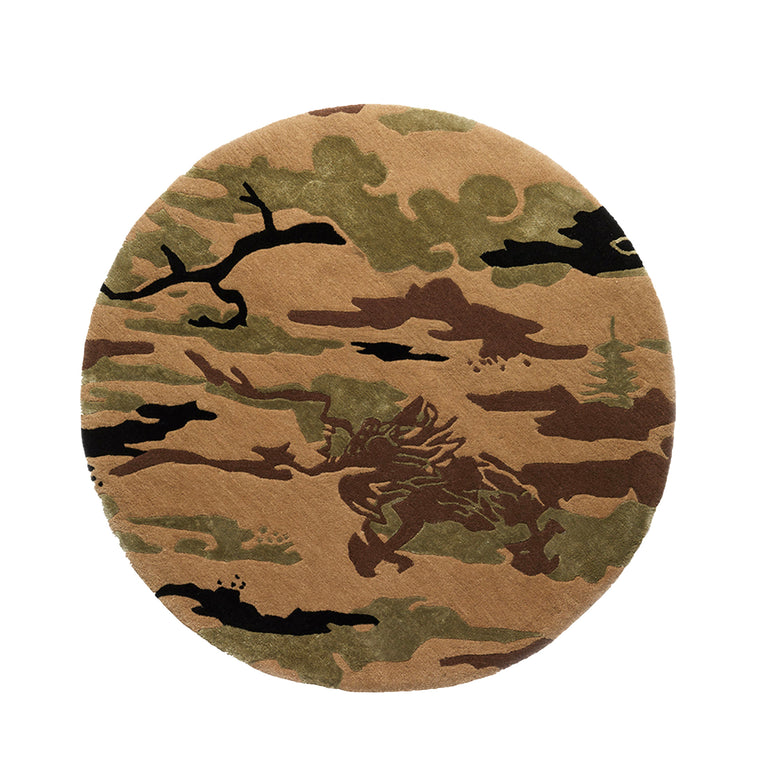 Maharishi Bonsai Forest Circular Rug