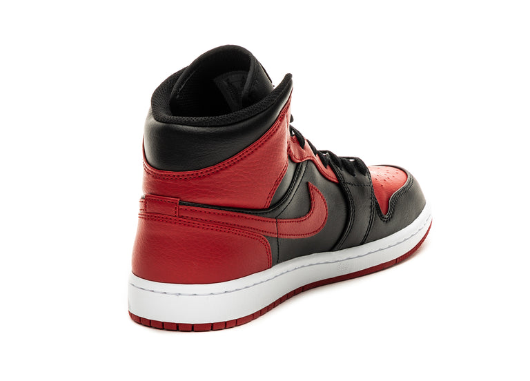Air jordan 1 mid black gym red release date online