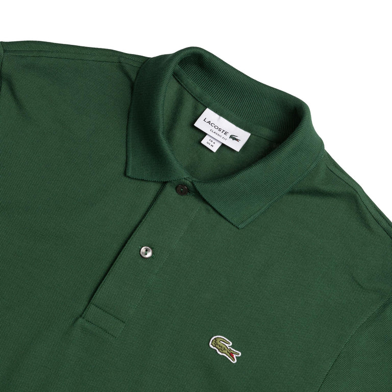 Lacoste Long Sleeve Cotton Polo Shirt