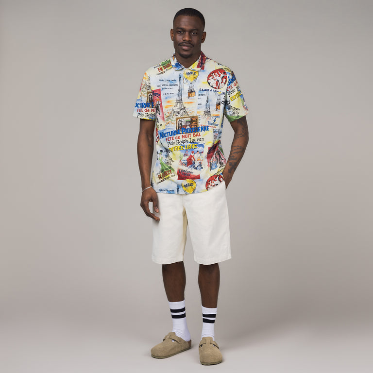 Polo Ralph Lauren Standard Fit Printed Jersey Polo Shirt