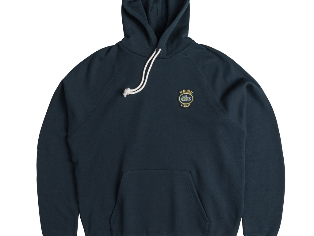 Lacoste hoodie navy discount blue