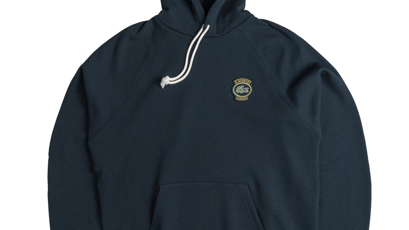 Lacoste navy hoodie clearance