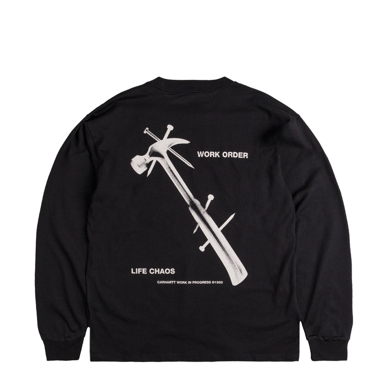 Carhartt WIP	L/S Reverse Hammer T-Shirt onfeet