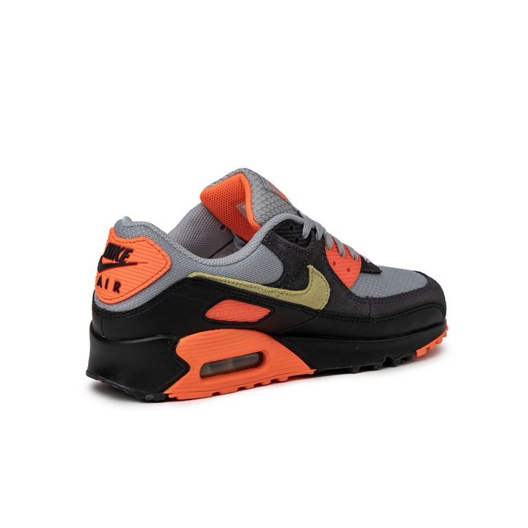 Nike Air Max 90 - 42 / Light Smoke Grey / Limelight / Hyper Crimson - 3
