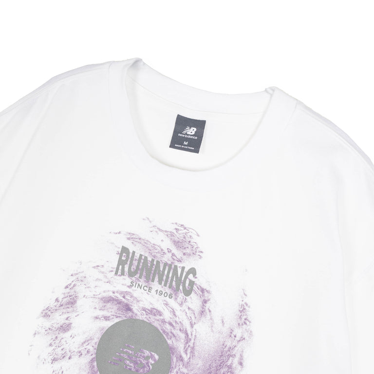 New Balance Vortex Performance T-Shirt - S / White - 2