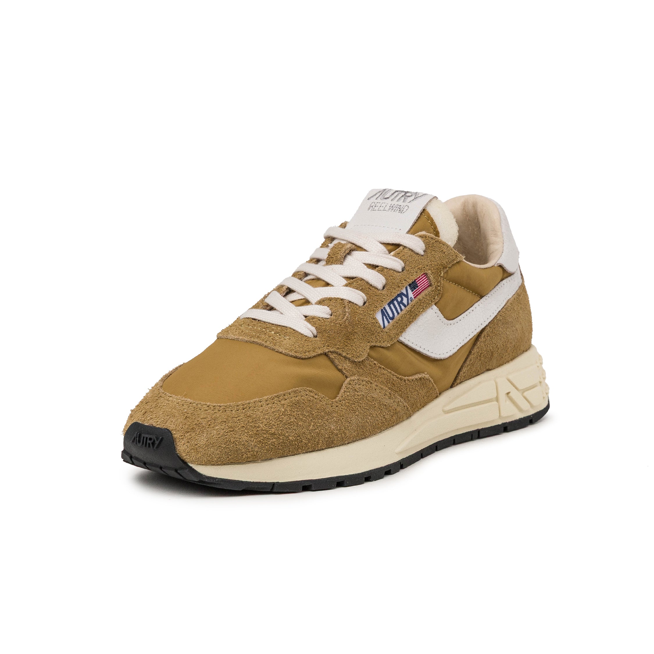 Autry Reelwind Low *Nylon / Cracked Leather* Sneaker » Buy online now!