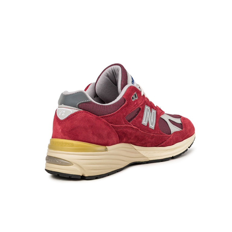 New Balance 991 v2 *Made in England* - 42.5 / Karanda Red / Cordovan / Harbor Mist - 3
