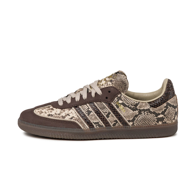 Adidas Samba OG *Snake* - 39 1/3 / Brown / Khaki Three / Gum 5
