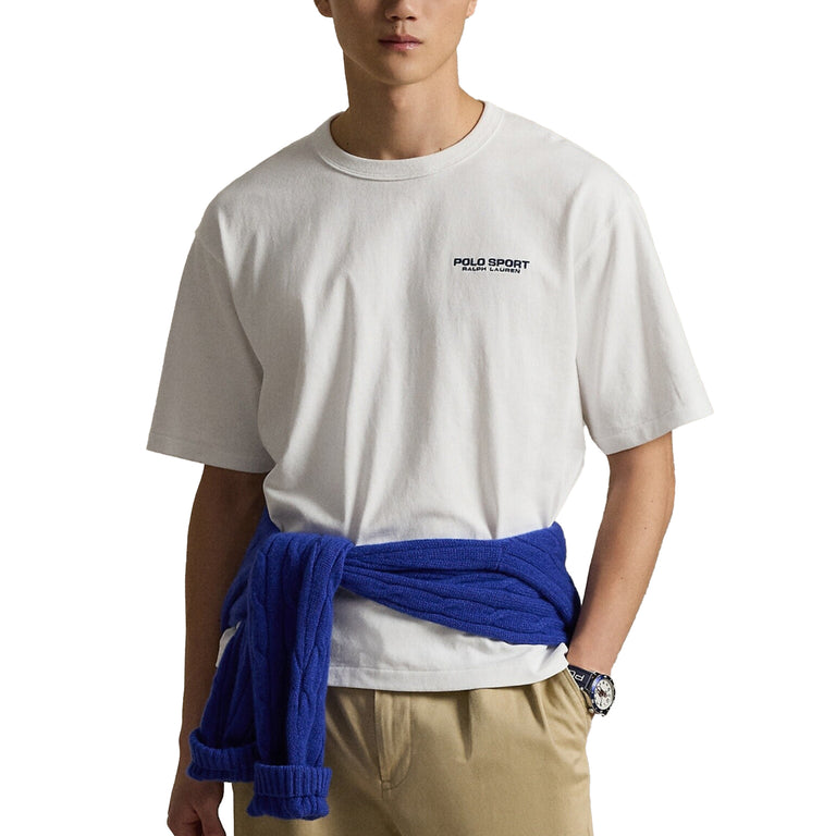 Polo Ralph Lauren Sport Jersey T-Shirt - L / White - 2
