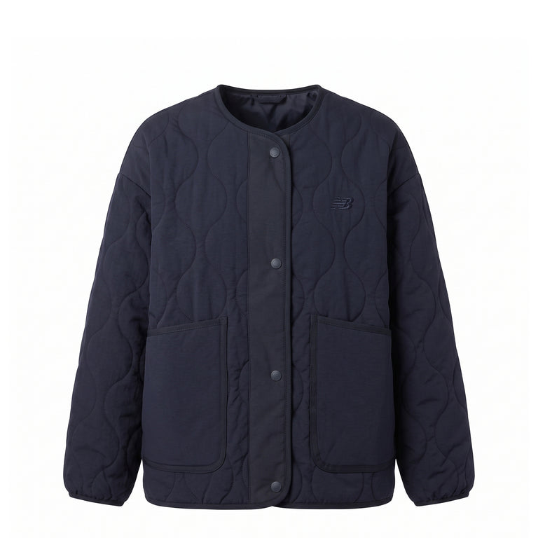 New Balance Quilted Bomber - L / Dark Night - 1