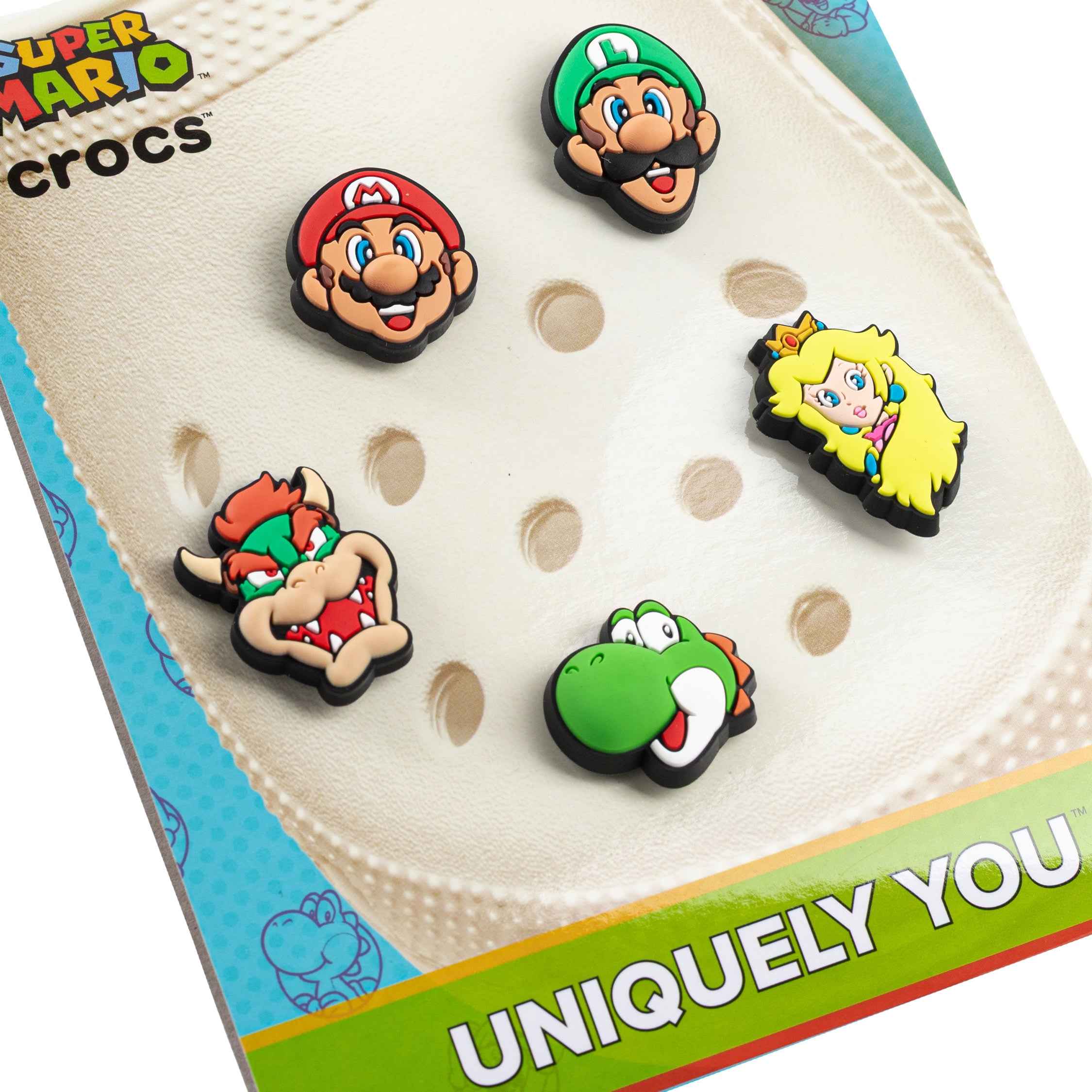 Crocs Super Mario Jibbitz 5-Pack | Accessoires » Buy online now!