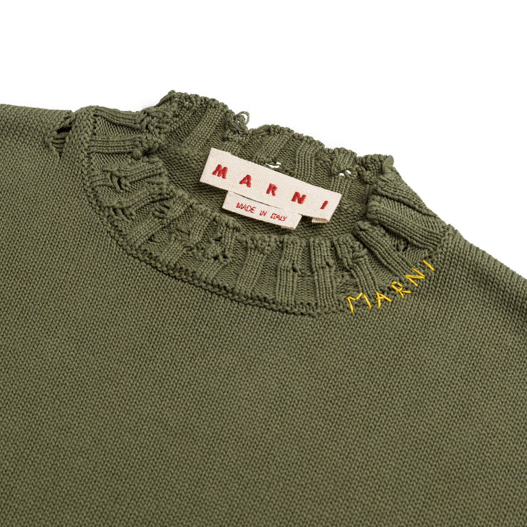 Marni Twisted Crewneck Sweater