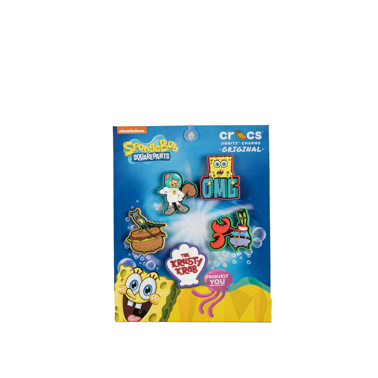Crocs SpongeBob Jibbitz 5-Pack