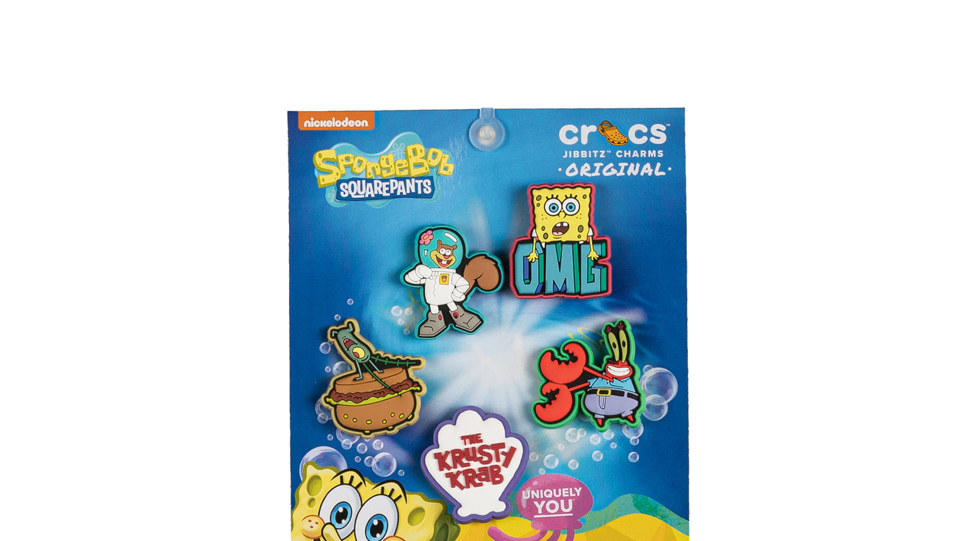 jibbitz for crocs spongebob