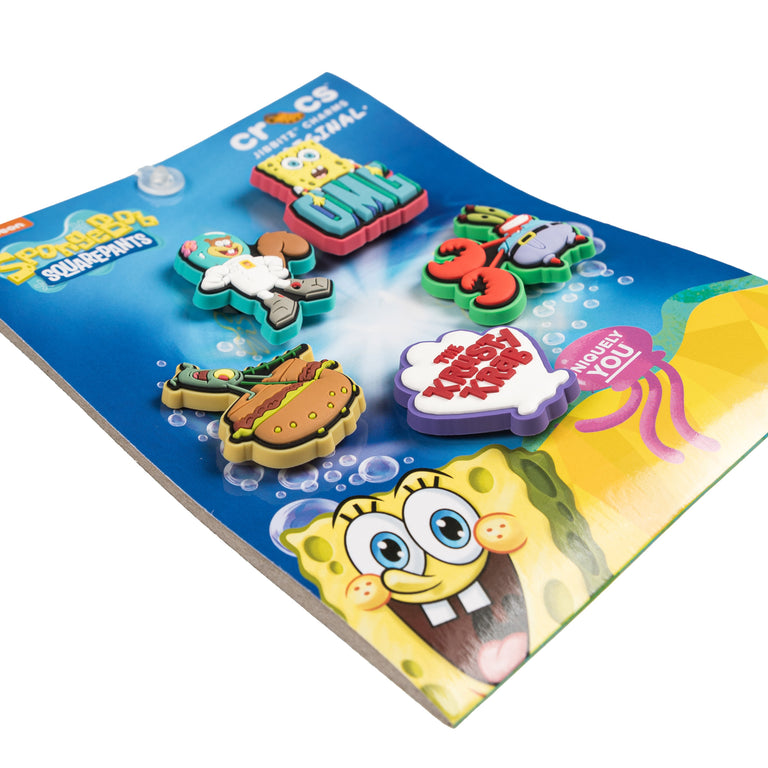 Crocs SpongeBob Jibbitz 5-Pack