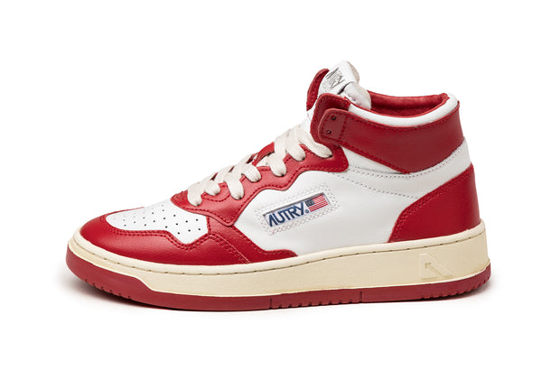 スニーカー AUTRY Woman Sneakers Red AULWWB02 Autry Reelwind Low Sneakers In Red Nylon And Suede